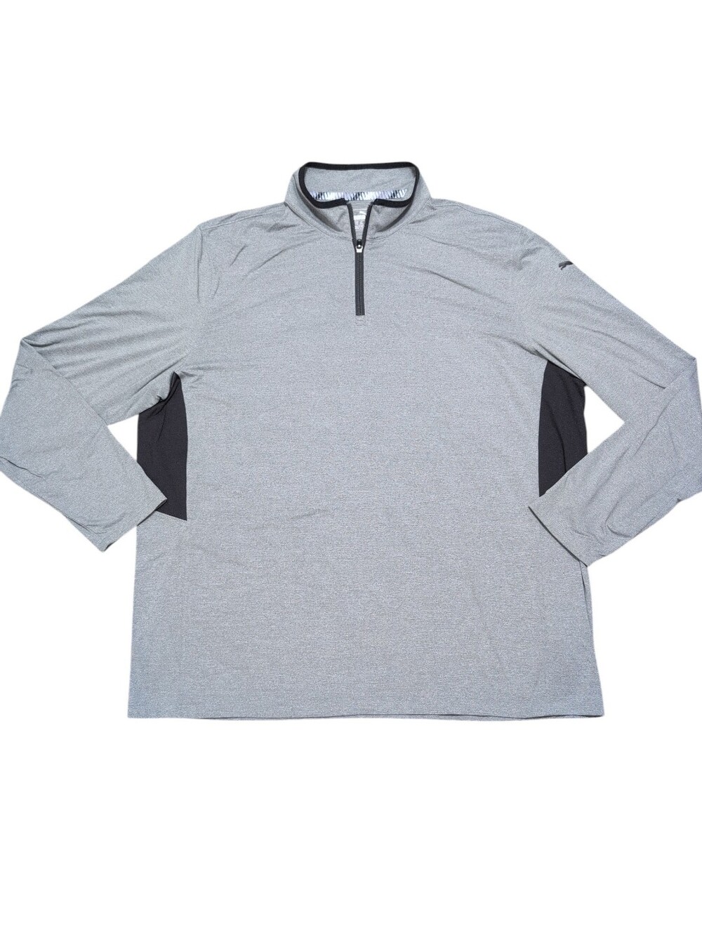 Puma Golf Pullover Quarter Zip Gray Mens size XXL
